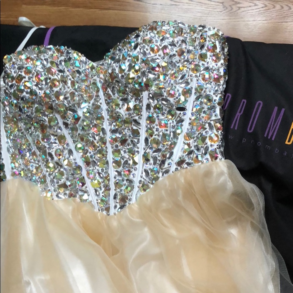 Champagne Prom Dress From Prombay! Gem